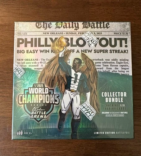 2025 Bo Jackson Battle Arena World Champions Collector Bundle Factory Sealed Box