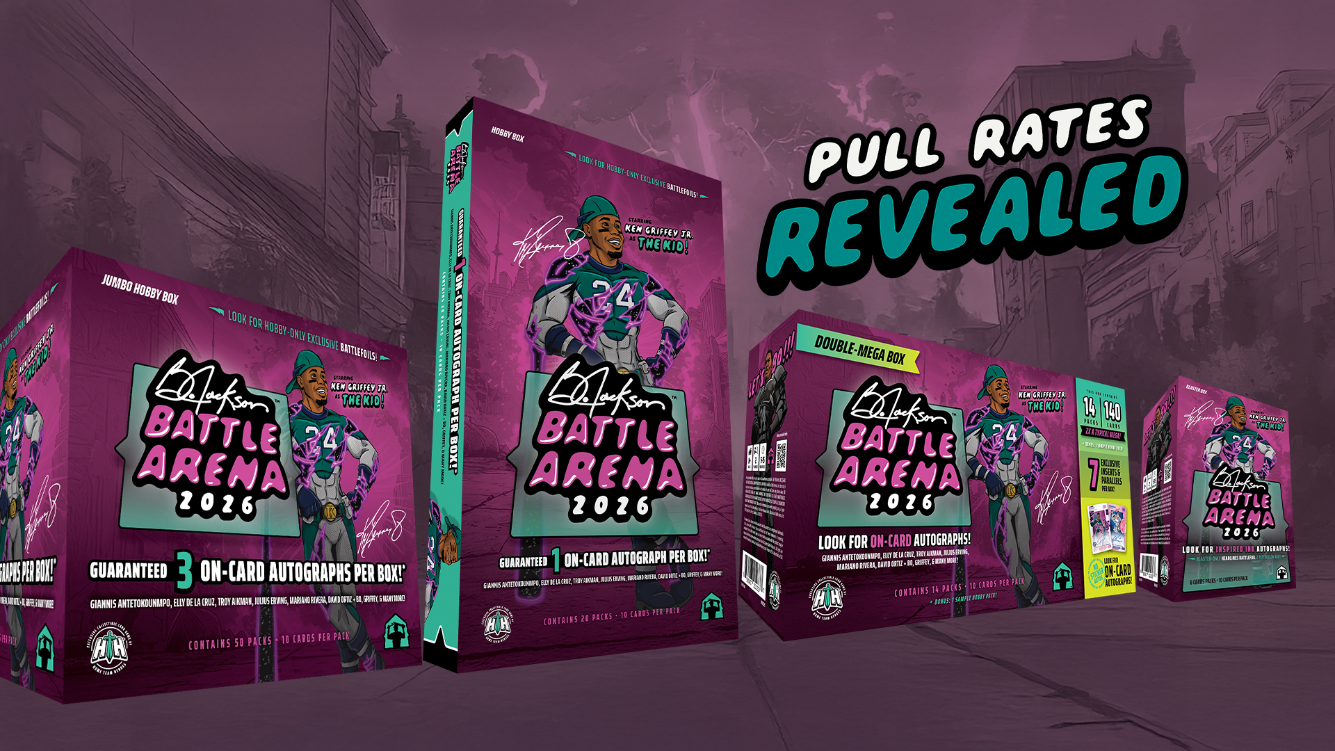 Griffey Set (Bo Jackson Battle Arena 2026 Edition) Details by Box